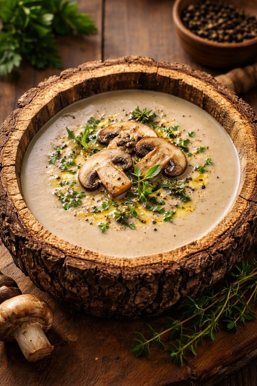 Wild Mushroom Velouté